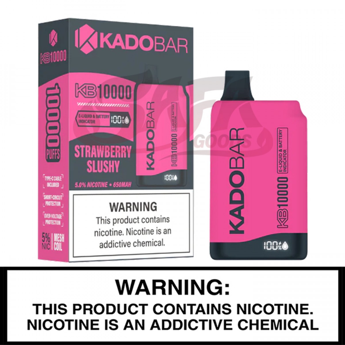 Kado Bar 10,000 Puff Disposable Vapes [5PC]
